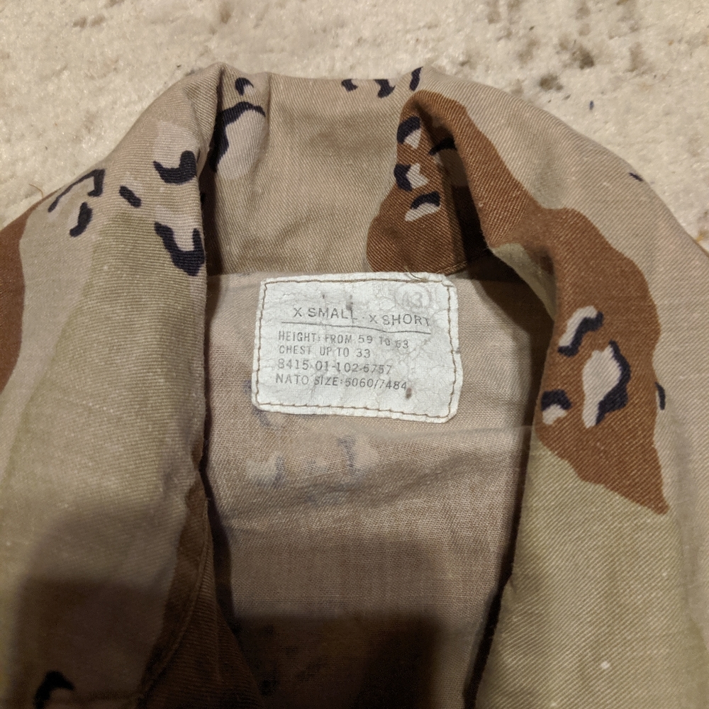 Military Fatigue top - Picture 2 of 3